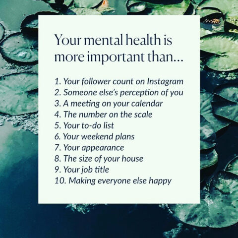 Simple Tips To Help Your Mental Health - Thera-mom